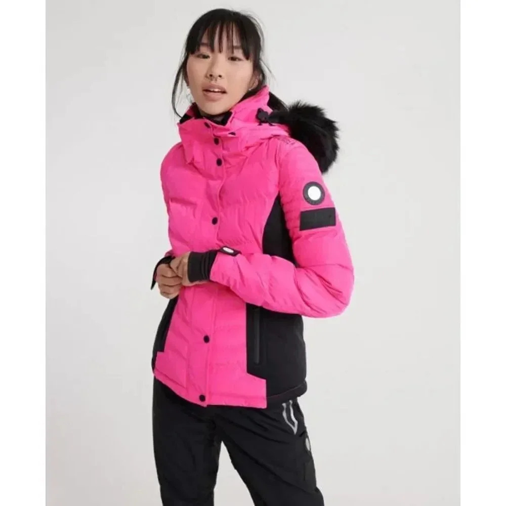 Superdry‎ Luxe Snow Puffer Jacket NWT Size XS